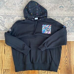 Nike Tennessee Titans Crucial Catch Color Rush Hooded Sweatshirt XL